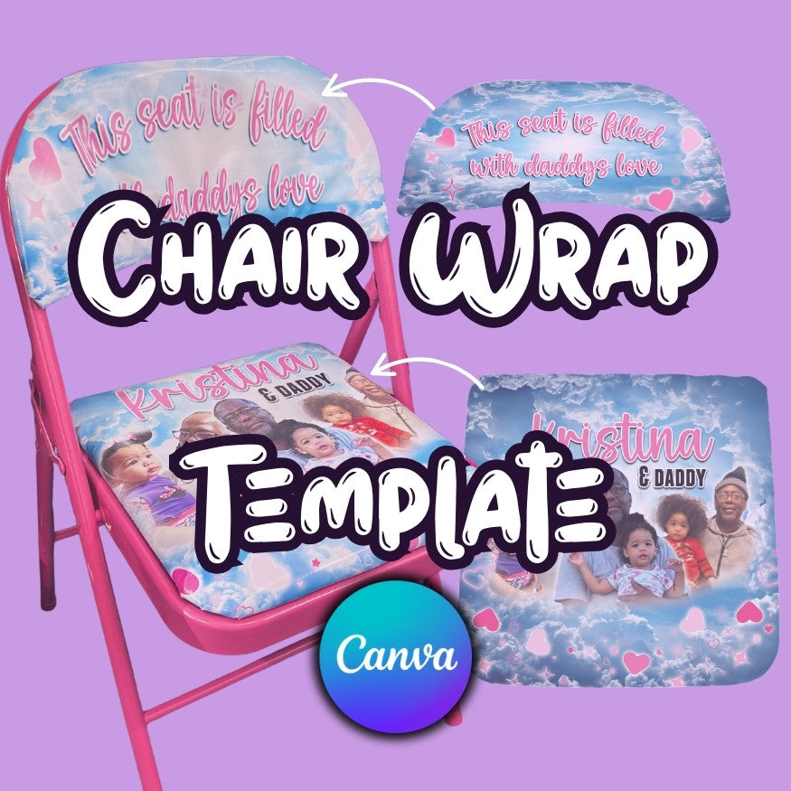 Chair Wrap Template | Canva