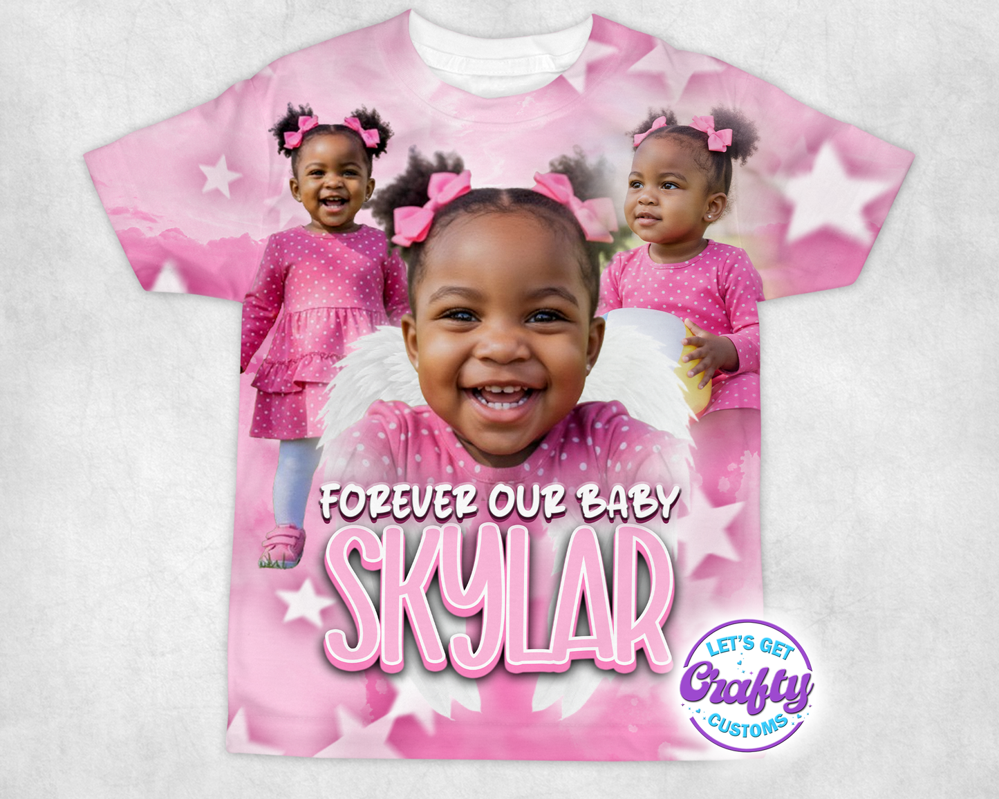 Forever Our Baby 3D Template | Editable