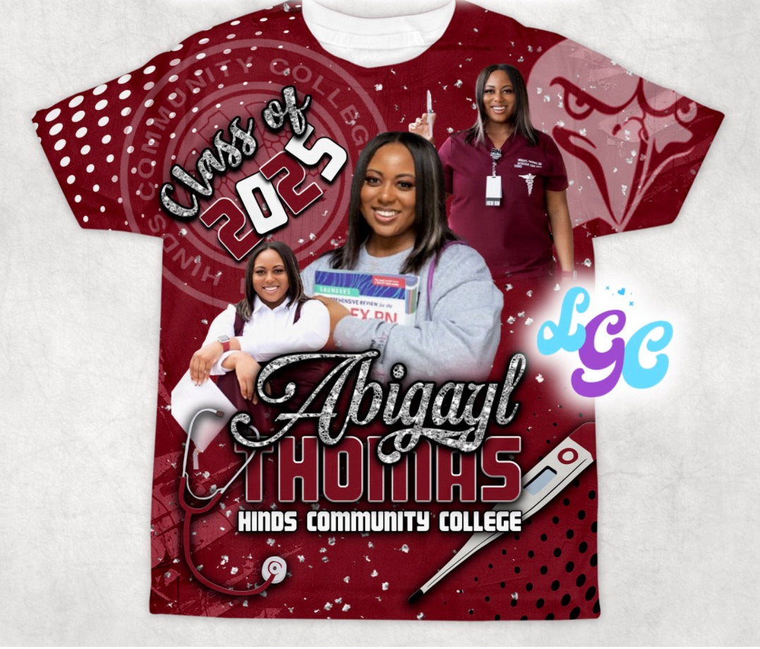 Grad Nurse 3D Template | Editable