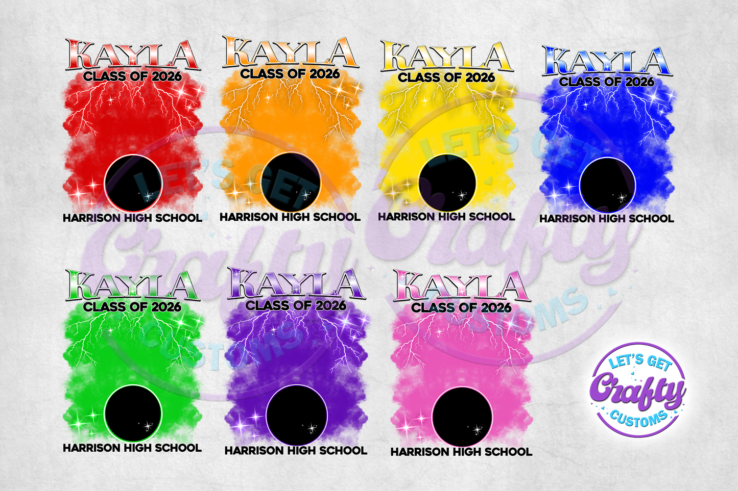 Bootleg Grad Center Bundle| Editable