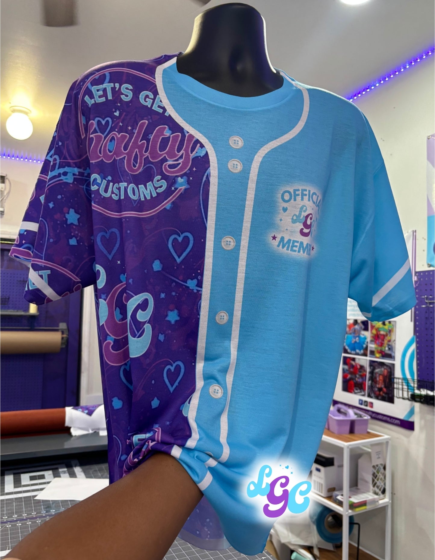 Faux Jersey 3D Template