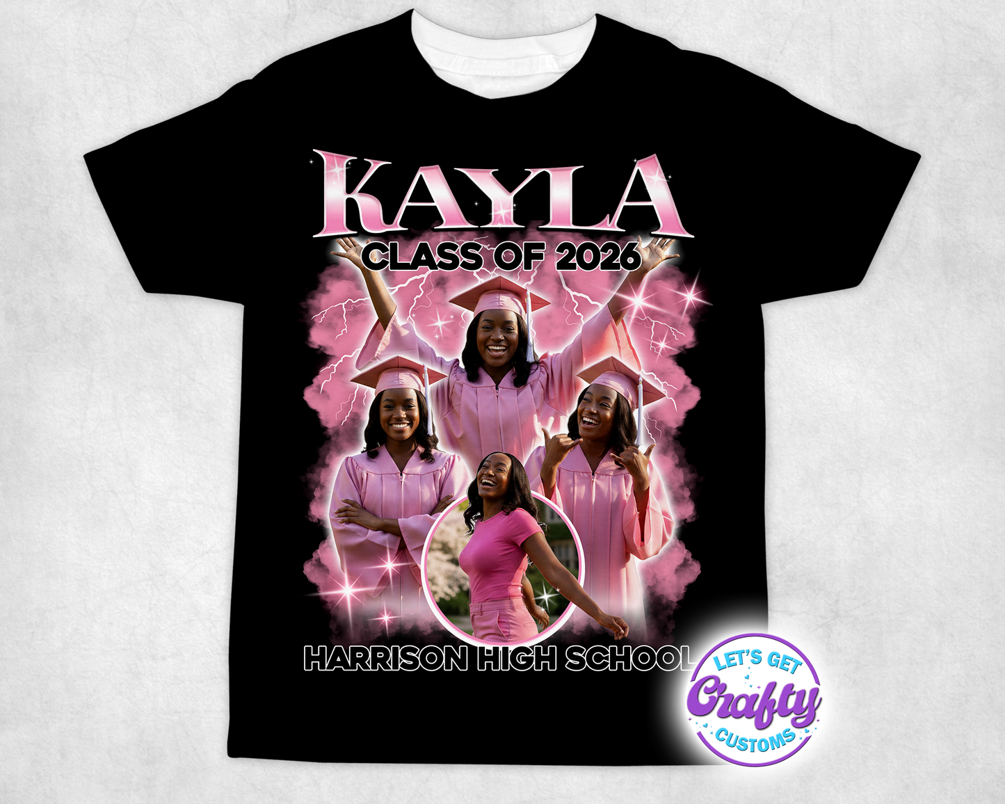 Bootleg Grad Center | Template | Editable