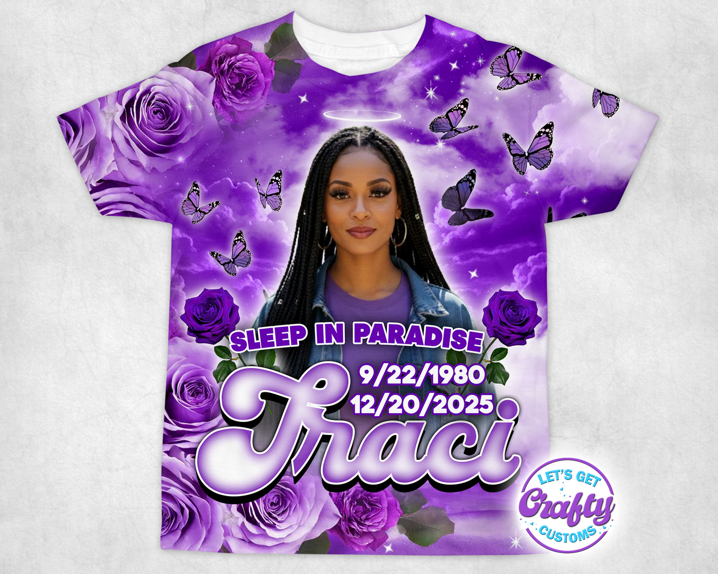 SIP Butterfly, Rose Template | Editable