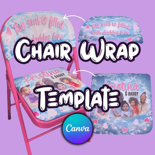 Chair Wrap Template | Canva