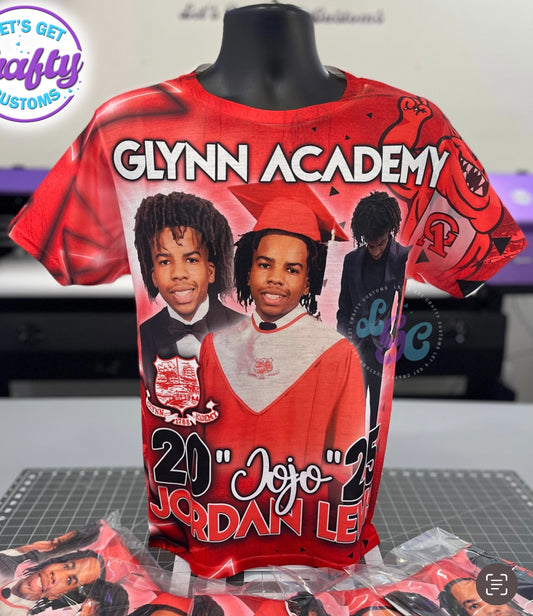 Adult 3D/Allover Tee