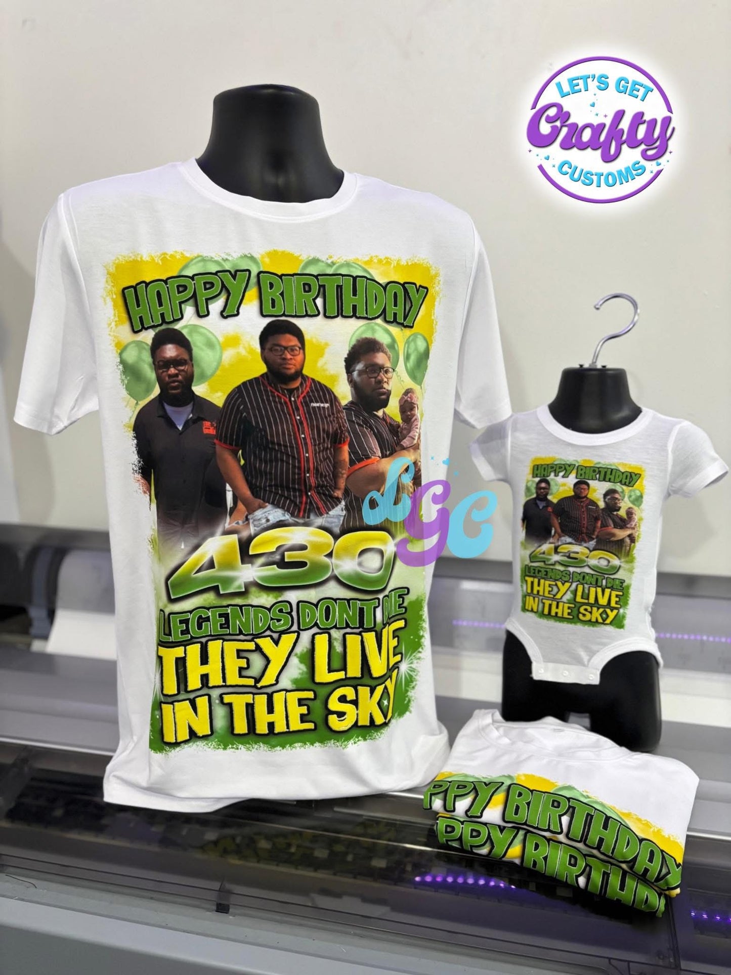 Adult Center Print Tee