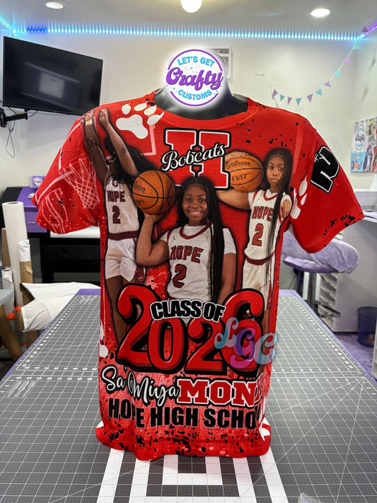 Adult 3D/Allover Tee