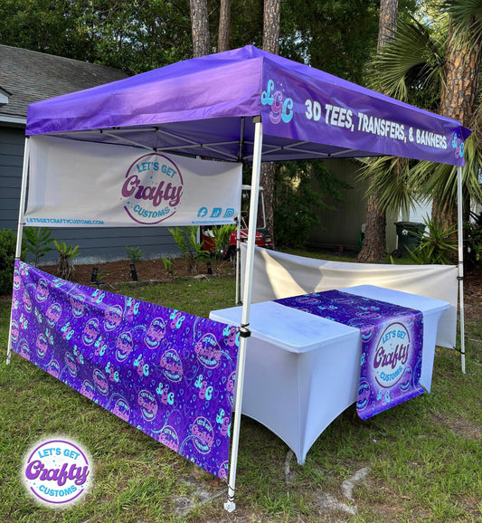5pc Canopy Tent Banner Set