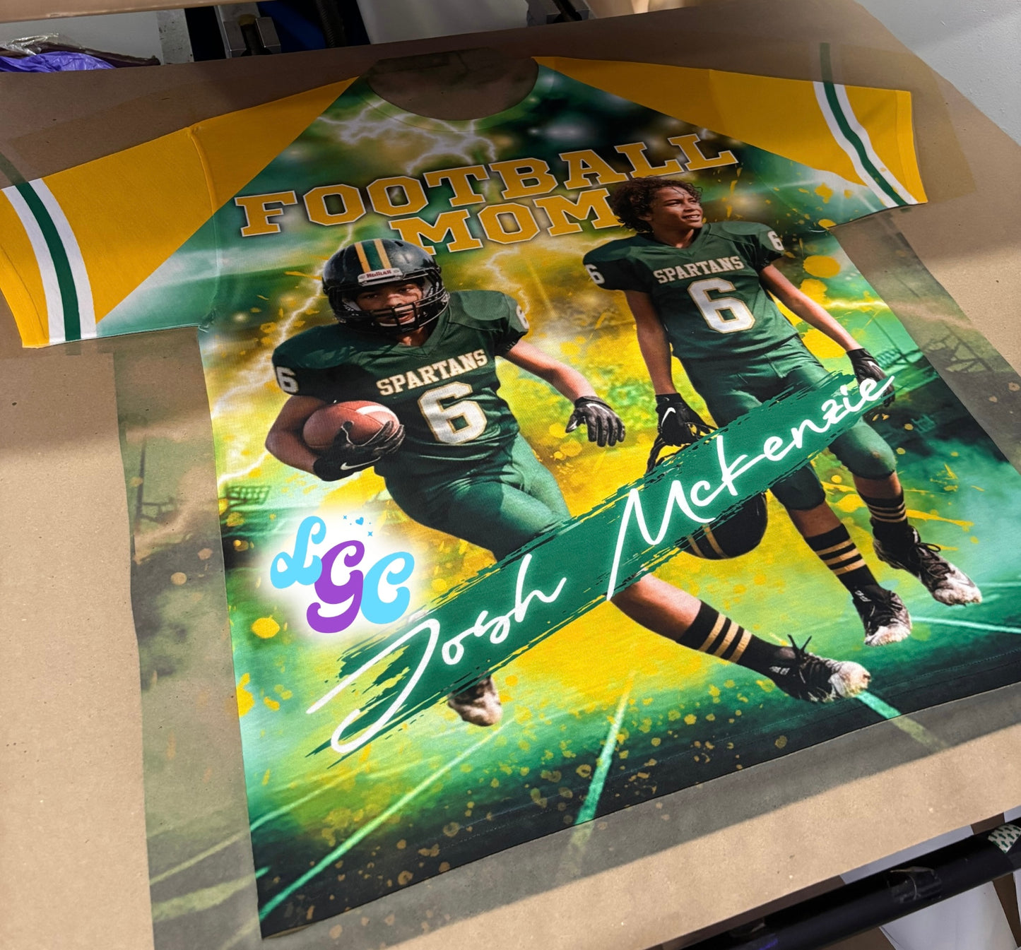 Faux Football Jersey 3D Template