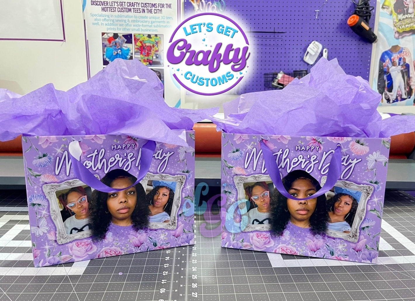 Mini Keepsake Tote Bag (2pc)