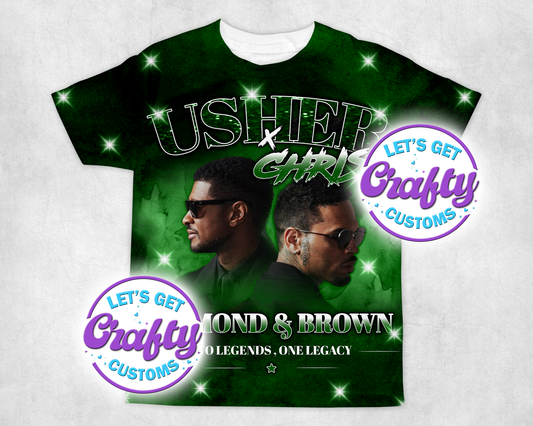 Raymond & Brown Concert 3D Front & Back| 5 Colors
