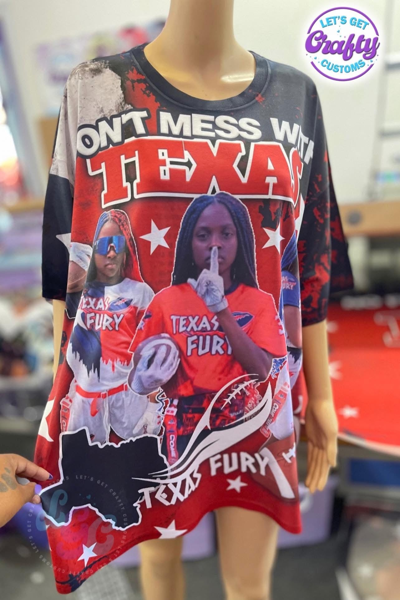 Adult 3D/Allover Tee