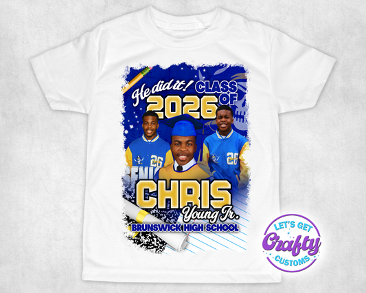 Center Print Shirt ADD ON ONLY