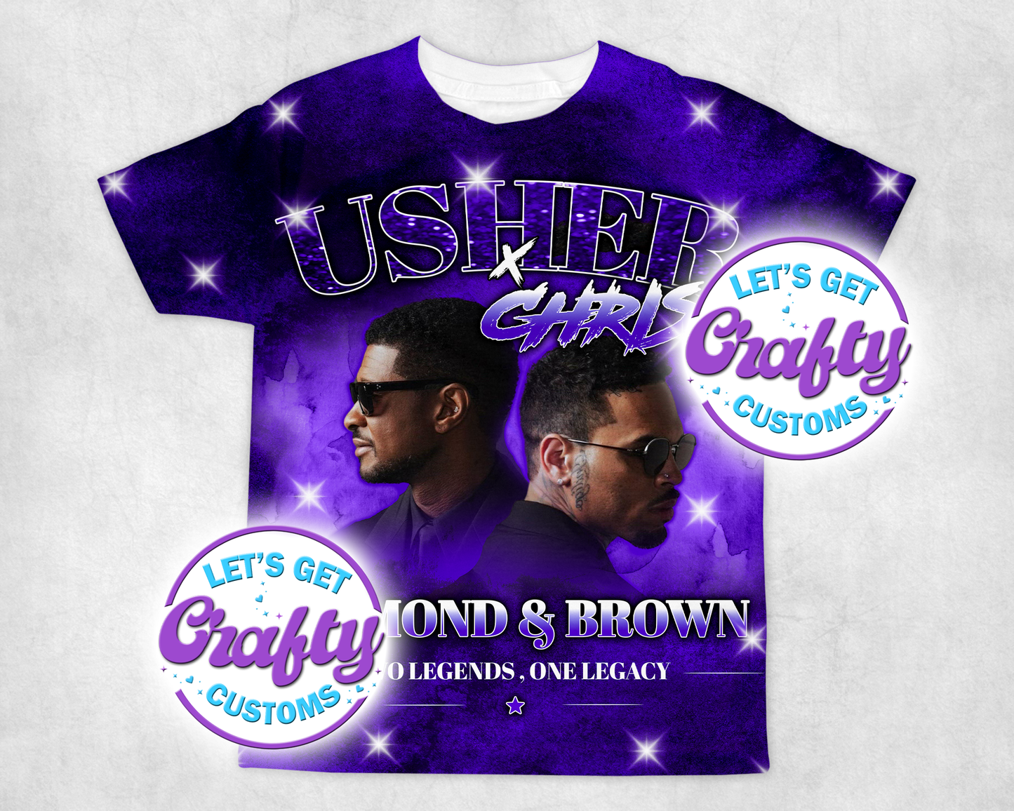 Raymond & Brown Concert 3D Front & Back| 5 Colors