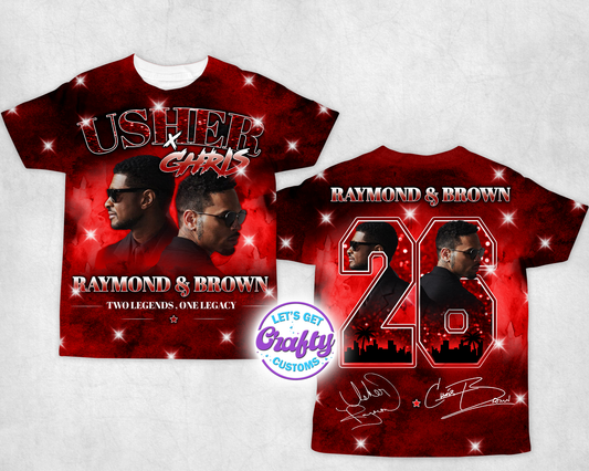 Raymond & Brown Concert 3D Front & Back| 5 Colors