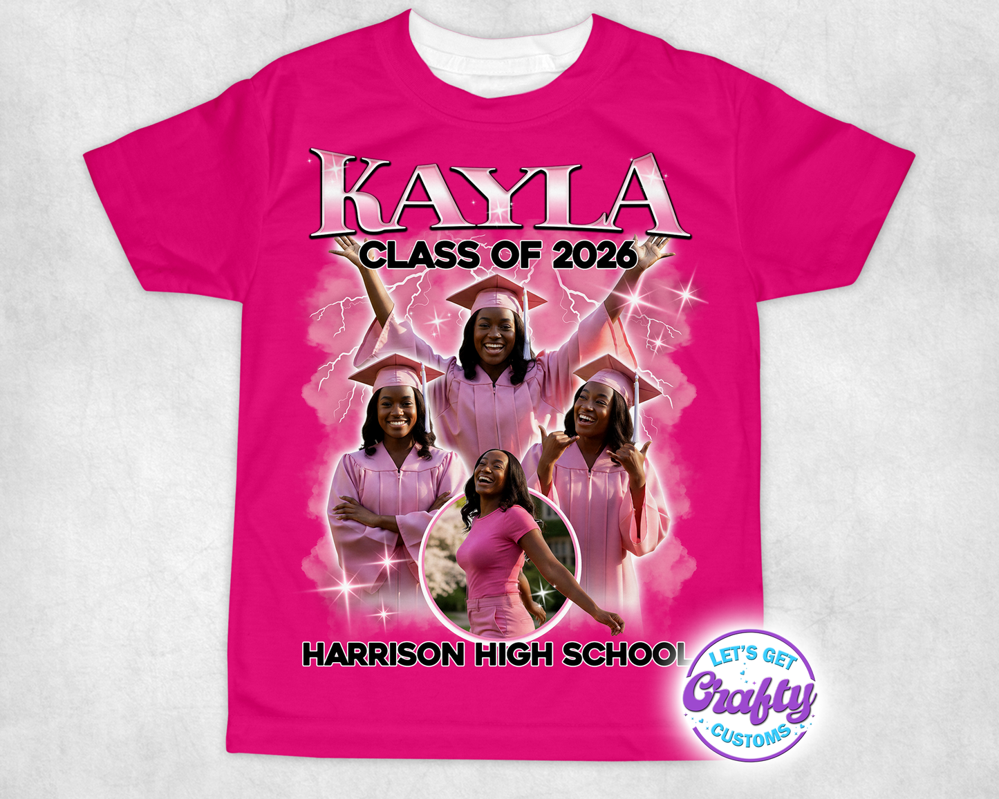 Bootleg Grad Center | Template | Editable