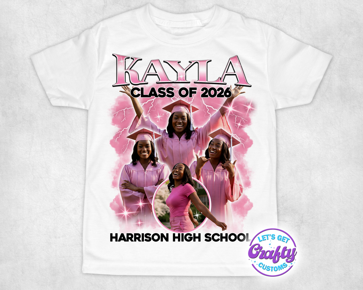 Bootleg Grad Center | Template | Editable