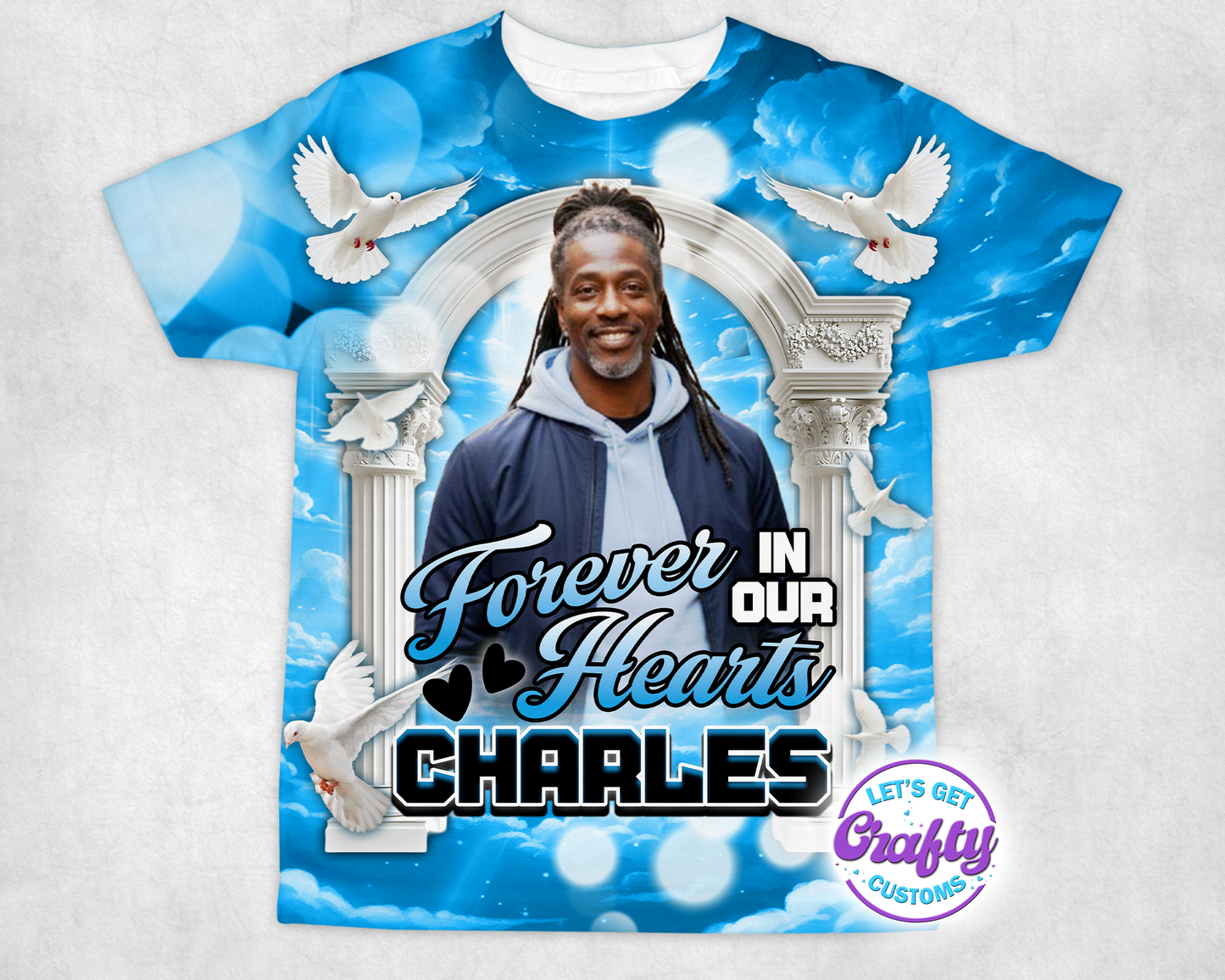 Forever in our Hearts 3D Template | Editable