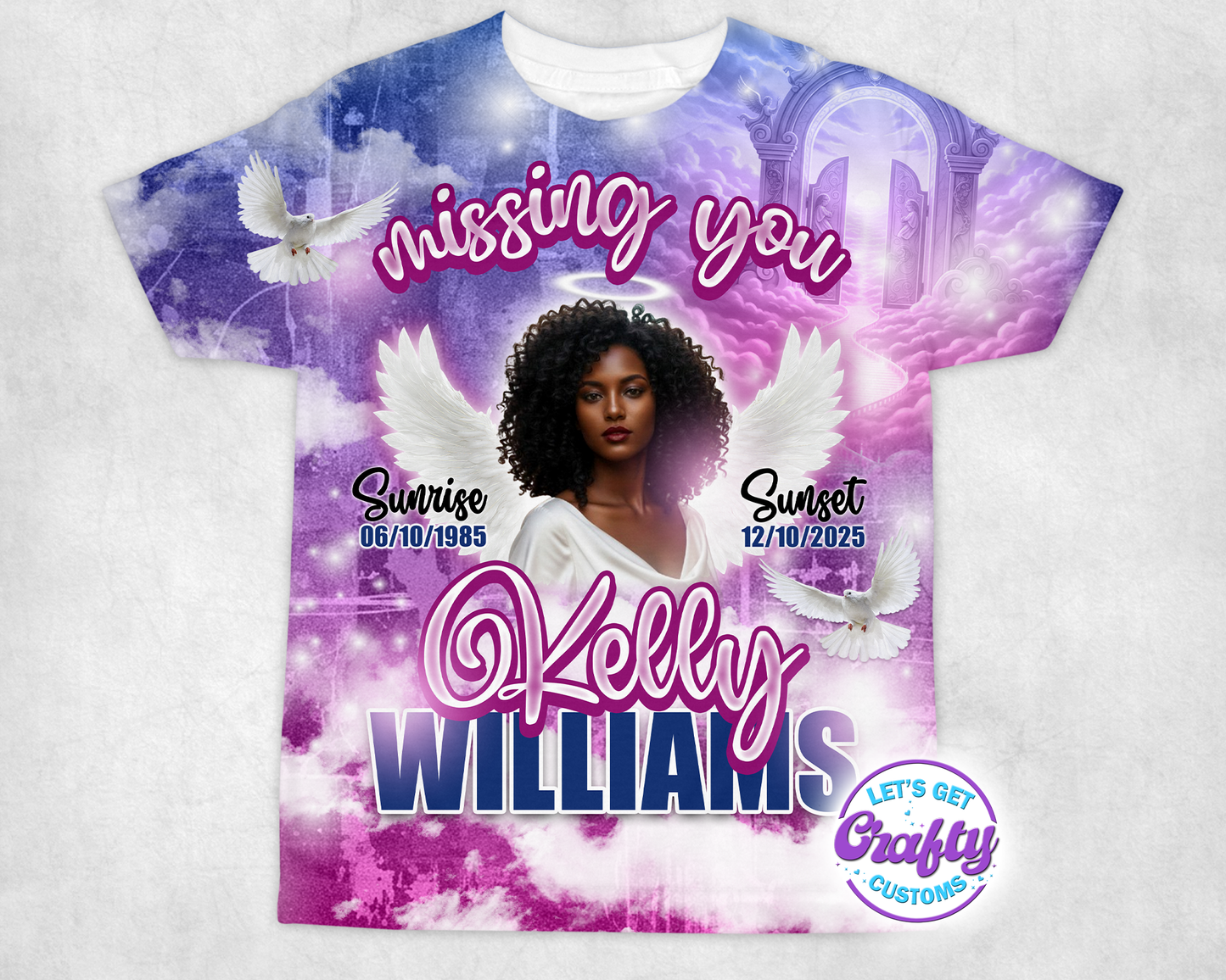 Missing You 3D Template | Editable