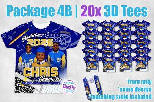 20 Grad 3D Tees (Package 4b)