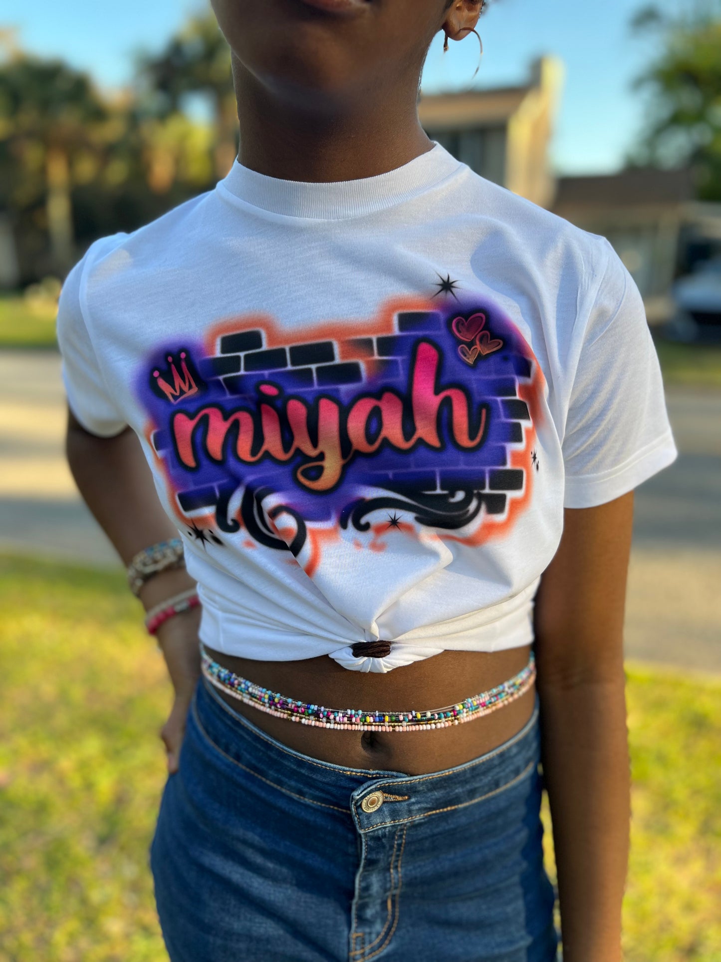 Airbrushed Inspired Tee